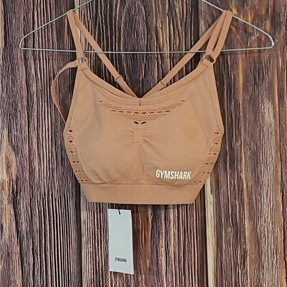 Gymshark - Energy+ Seamless Sports Bra - Hazy Pink sz XS NWT